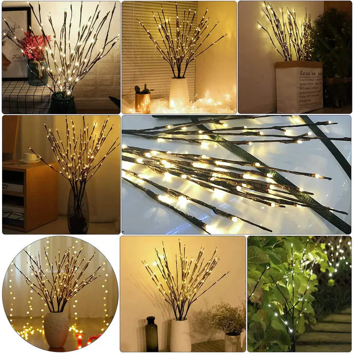Willow Branches with LED – Natural and Sophisticated Lighting