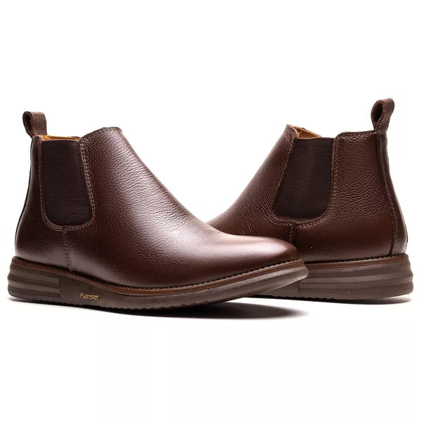 Men’s Ultra Comfort Boot in Coffee Leather