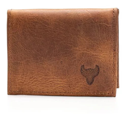 Men’s Wallet 100% Cowhide Leather Model L Without Plastic